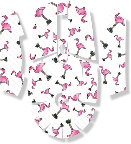 Mouse Skin Compatible with Logitech G305 Lightspeed - Cool Flamingo - Premium 3M Vinyl Protective Wrap Decal Cover - Easy to Apply | Crafted in The USA by MightySkins in Saudi Arabia