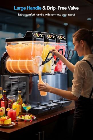 آلة Slushie التجارية ، Margarita Daiquiri Wine Frappe Slush Frozen Machin in Saudi Arabia