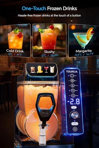 آلة Slushie التجارية ، Margarita Daiquiri Wine Frappe Slush Frozen Machin in Saudi Arabia