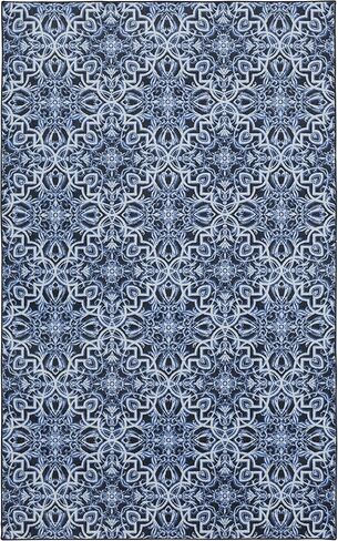 Mohawk Home Amstel Navy Geometric (2' X 3') Scatter Rug in Kuwait