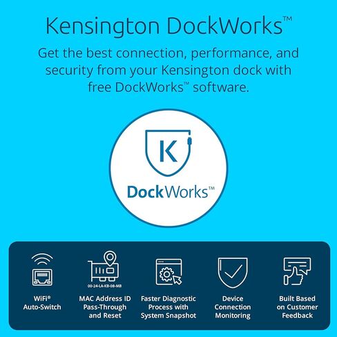 Amazon SD5768T EQ Thunderbolt 4 Dual 4K Docking Station مع Thunderbolt Share (K35381NA) in Kuwait
