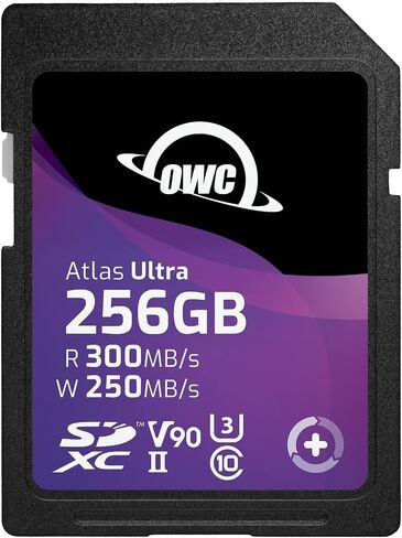 OWC Atlas Ultra 256GB SDXC UHS-II V90 Media Card in Saudi Arabia
