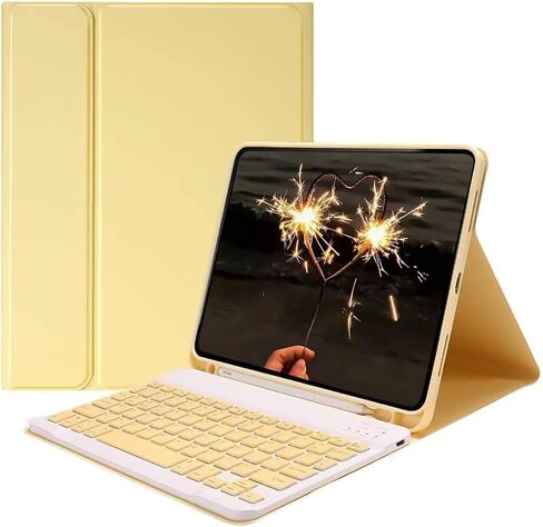 Keyboard Case for iPad Mini 5/4/3/2/1 (7.9-Inch, 2019/2015/2014/2013/2012 Model) with Keyboard-Backlit Detachable, Folio Cover with Pencil Holder with Auto Sleep/Wake Function Purple in Saudi Arabia