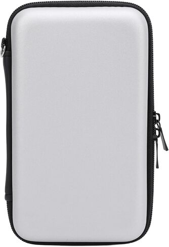 الحمل المتوافق مع 2DS XL 2DS LL الجديد 3DS 3DS ، حقيبة سفر قذيفة مقاومة للماء ، مع فتحة 8 لعبة ، حقيبة واقية محمولة (Pink) in Kuwait
