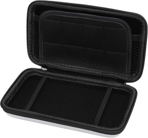 الحمل المتوافق مع 2DS XL 2DS LL الجديد 3DS 3DS ، حقيبة سفر قذيفة مقاومة للماء ، مع فتحة 8 لعبة ، حقيبة واقية محمولة (Pink) in Kuwait