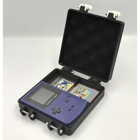Game Boy Color Rugged Protective Carrying Case - Holds 8 + 1 Games - Perfect Fit