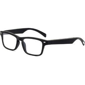 Smart Glasses for Women Men, 5.3 Bluetooth Glasses with Open-Ear Audio& Speaker, Intelligent Touch, Voice Assistant Compatible, Clear Calls, Ultralight Comfortable Design for Reading Working