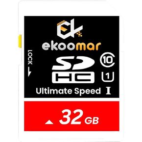 SD Card - Class 10, High-Speed Memory Card with 100MB/s for Digital Camera, Dash Cam, & Video Recording | Durable & Reliable Storage for Memories, Camera SD Card 32GB (Pack of 1)