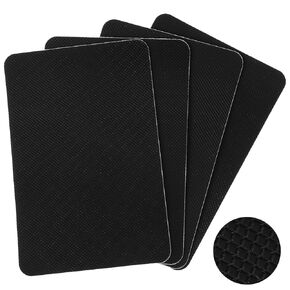 Sticky Anti-Slip mat Non-Slip Rubber Tape Universal Car Dashboard Sticky mat 4pcs Adhesive Waterproof Soundproof Pad Cuttable Heat Resistant Sheet for Safer Handle & Surface for DIY Floor Cushioning