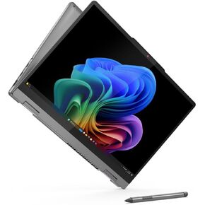 Leno V O IdeaPad 5 5x 2-in-1 Lachreen Captop ، 14 "Wuxga ، 8-Core Snapdragon X Plus ، ذاكرة وصول عشوائي 16 جيجابايت ، 512 جيجا بايت PCie NVME M.2 SSD ، قارئ بصمات الأصابع ، FHD CAM ، WIFI 7 ، Windows 11 Home Copilot ، Digital Pen ، Digital Pen ، Digital P
