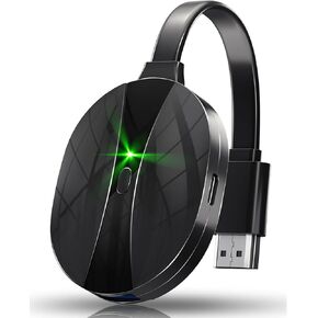 AIMIBO 4K Wireless Display Adapter, 3 Mirroring Way - Direct, DLNA, Wired Sync Screen, 2.4G 5G @60Hz HDMI Wireless Dongle for iOS Android Windows macOS to HDTV Monitor Projector -Airplay DLNA Miracast