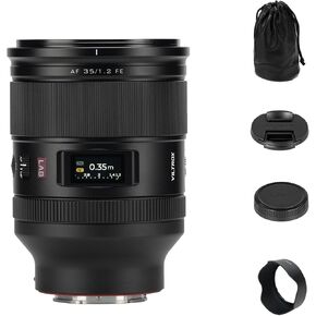 Viltrox AF 35mm F1.2 LAB FE Full Frame Lens for Sony e Mount, Large Aperture Dual Floating Focus 35mm f/1.2 FE HyperVCM Motor