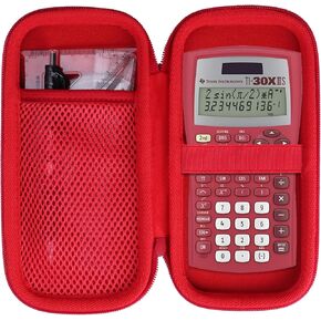 Case Compatible with Texas Instruments TI-30XIIS TI-30XS TI-30Xa TI-36X Pro Scientific Calculator (White)