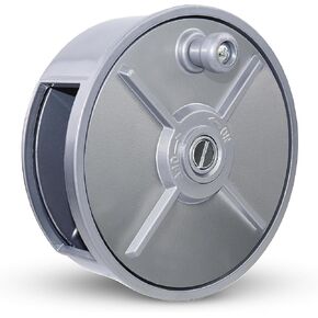 Aluminum Tie Wire Reel Coil Holder with Ergonomic Rewind Knob, Lightweight and Durable
