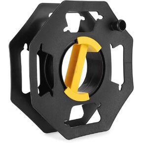 Cable Organizing Reel, Plastic Extension Cord Winding Reel, Manual Wire Storage Organizer with Central Handle, Cord Winding Winch, Tangle‑Free Design for RVs, Boats, Caravans, and Campervans