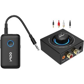 YMOO Bluetooth Transmitter Receiver and Bluetooth RCA Receiver
