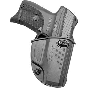 Fobus RU2NDBH Concealed Carry OWB Belt Holster for Ruger EC9s, LC380, LC9, LC9s, and LC9s Pro, Right Handed