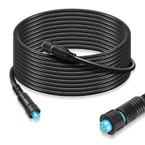 010-12528-01 Marine Network Cable with Small Connector - 6 m / 20ft. fit for GC 200 Marine IP Camera, for GLS 10, GMR Fantom 126/124/56/54, GXM 54/53, for Panoptix Live Scope System