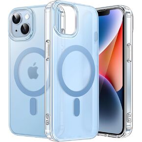 JETech Iridescent Case for iPhone 14 6.1-Inch Compatible with MagSafe, Cute Unique and Aesthetic Design, Colorful Fluorescent Translucent Back Shockproof Phone Cover (Iridescent)