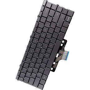 Backlit Keyboard Replacement for HP 14-EP 14-EM 15-EW 15-EY 15Z-EY 15t-EW100 14-EP0792WM 14-EP1047NR - Soft Gray
