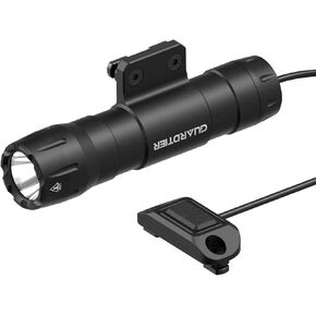 M105 3000 Lumens Mlok Weapon Light, Rechargeable Rifle Rail Flashlight with Pressure Switch, Mounting Plate Included