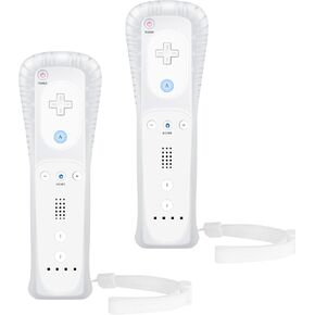 Crifeir Wii Remote and Nunchuck Controller, Compatible with Wii/Wii U Consoles, with Vibration Feedback/Built-in Speaker Function（RB） in Kuwait