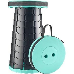 Collapsible Stool Thickened, Portable Foldable Chair, Retractable Stool for Fishing, Portable stools for Adults Hiking Tours, BBQ, Parties, Outdoor Activities