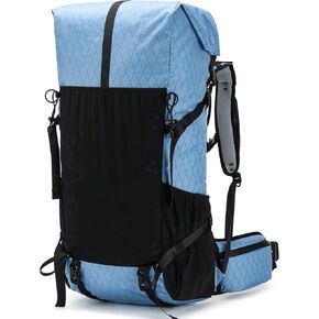 Hiking Backpack,40L to 50L Extra Large Capacity Hiking Bag, Internal Frame Camping Backpack, Upgraded X-PAC Lightweight Sport Daypack Travel Backpack Fit For Mountain Climbing Camping(Blue)