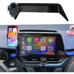 Car Phone Holder for 2020-2025 Toyota Highlander Accessories,Phone Mount for Highlander with 8-inch Screen,Hands-Free 360 Degree Rotation Dash Mount Cell Phone Holder