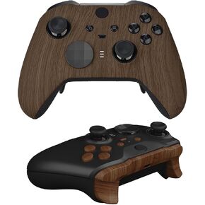 eXtremeRate Custom Shell for Xbox Elite Series 2+Replacement Buttons for Xbox One Elite Series 2 Controller - Wood Grain