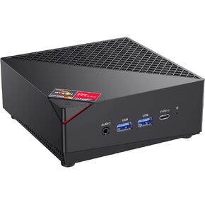 KAMRUI Mini Gaming PC, Mini PC AMD Ryzen7 5800U 8C/16T Processor Up to 4.4Ghz, 16GB DDR4 512GB SSD, Small Form Factor Desktop Computer, Support 4K UHD, WiFi/BT, Home Server, Office, Business