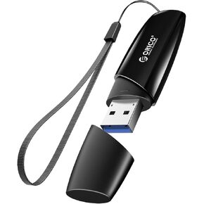 ORICO USB 3.0 Flash Drive 64GB, Memory Stick 64GB 260 MB/s Reading Thumb Drive with Keychain USB Flash Drive Metal USB Drive Data Storage Compatible with Computer/Laptop（U3S）
