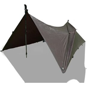 | Baldy Ultralight Waterproof Tarp | 1.1oz Silpoly | Tan…