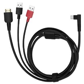 3-in-1 Cable CB05A Suitable for huion Graphics Drawing Tablet Display Kamvas 12 Kamvas 13 Kamvas 16 (2021) with HDMI Type C USB A