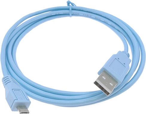 Micro USB Console Cable for Cisco Catalyst IR1800 Series Industrial Routers USB Type A to Micro-B CAB-USB-UB= Console Cable 2M in Kuwait