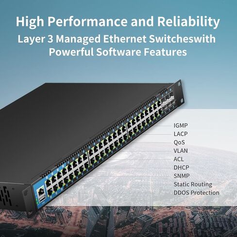 16 Port Gigabit Poe Switch Ungeding ، 16 Poe+ Ports @240W ، 2 Gigabit uplink Ports وفتحة SFP واحدة ، 802.3 AT/AF متوافقة ، عاهمة ومكتب معدني ، سطح مكتب أو Rackmount in Kuwait