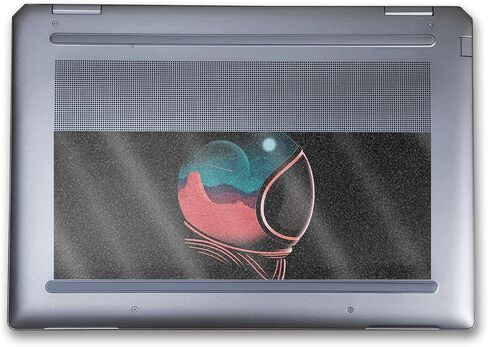 Glossy Glitter Laptop Skin Compatible with HP Spectre x360 14" (2024) - Oddballs - Premium 3M Vinyl Protective Wrap Decal Cover - Easy to Apply | Crafted in The USA by MightySkins in Saudi Arabia
