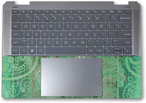 Glossy Glitter Laptop Skin Compatible with HP Spectre x360 14" (2024) - Oddballs - Premium 3M Vinyl Protective Wrap Decal Cover - Easy to Apply | Crafted in The USA by MightySkins in Saudi Arabia
