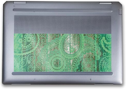 Glossy Glitter Laptop Skin Compatible with HP Spectre x360 14" (2024) - Oddballs - Premium 3M Vinyl Protective Wrap Decal Cover - Easy to Apply | Crafted in The USA by MightySkins in Saudi Arabia