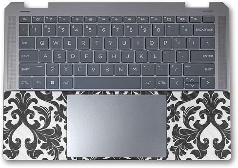 Carbon Fiber Laptop Skin Compatible with HP Spectre x360 14" (2024) - Green Serpent - Premium 3M Vinyl Protective Wrap Decal Cover - Easy to Apply | Crafted in The USA by MightySkins in Saudi Arabia