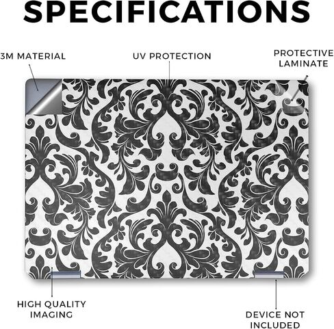 Carbon Fiber Laptop Skin Compatible with HP Spectre x360 14" (2024) - Green Serpent - Premium 3M Vinyl Protective Wrap Decal Cover - Easy to Apply | Crafted in The USA by MightySkins in Saudi Arabia
