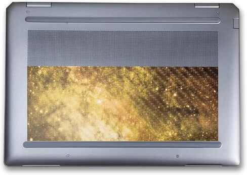 Glossy Glitter Laptop Skin Compatible with HP Spectre x360 14" (2024) - Blue Stars - Premium 3M Vinyl Protective Wrap Decal Cover - Easy to Apply | Crafted in The USA by MightySkins in Saudi Arabia