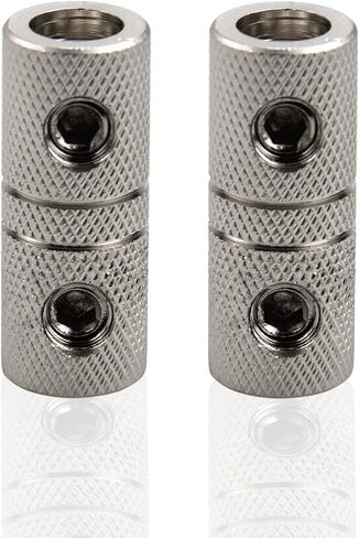 ZOOKOTO 2Pcs 8 Gauge Wire Audio Car Brass Terminal Butt Connectors Car Stereo Power or Ground Wire Splice Coupler in Kuwait