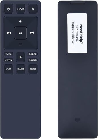 D21 Replacement Remote Control with LCD Display for Vizio Sound Bar P514a-H6 M215a-j6 V21-H8R V51x-J6 M21d-H8R M51ax-J6 M51a-H6 V514x-K6 M512a-H6 V51-H6 V21-H8 in Saudi Arabia
