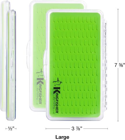 Super Slim Silicone Fly Box - 2 Pack in Kuwait