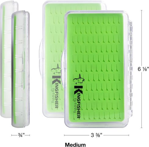 Super Slim Silicone Fly Box - 2 Pack in Kuwait