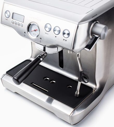 Crema Coffee Products - 58mm E61 Bottomless Portafilter, Fits Flair 58, ECM, Rocket, Sanremo, Synesso, VBM, Espresso Machine Models - For E61 Group Heads, Olivewood in Saudi Arabia