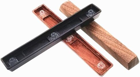 كبسف مفاتيح خشبي خشبي مصنوع يدويًا ، مفتاح مفاتيح MX Mechal Mechanical Mechants (Walnut) 6.25U. in Saudi Arabia