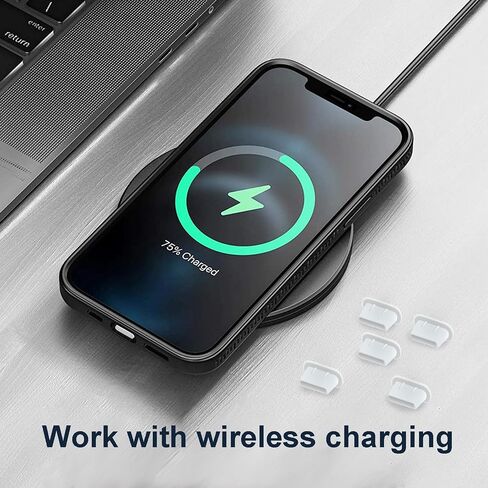 غطاء منفذ شحن USB-C 30x مقابس سيليكون مضادة للغبار متوافقة مع iPhone 15 Pro Max وGalaxy S24-S10 وMotorola وPixel وiPad وMacbook وجميع منافذ الشحن من النوع C بما في ذلك. فرشاة التنظيف (أسود) in Saudi Arabia