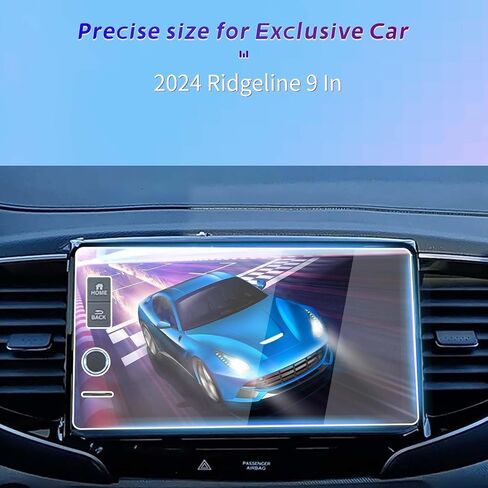 GFJNFG Screen Protector for 2023 2024 Honda Pilot EX-L/Trail Sport/Touring/Elite 9 Inch Touchscreen 2023 2024 Pilot Tempered Glass Accessories Reduce Fingerprints Anti-Scratch in Saudi Arabia